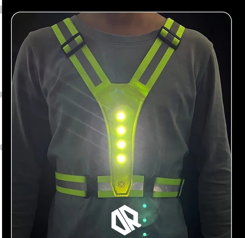 Gilet Réfléchissant Bi-Lumineux | OnLight™