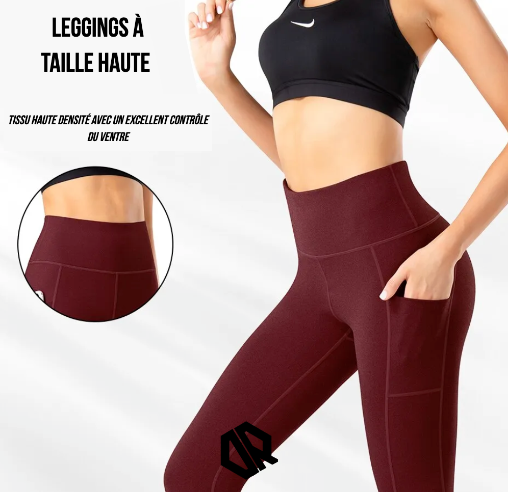 Delta Running OnRun Legging Anti-Transpirant Multi-Poches