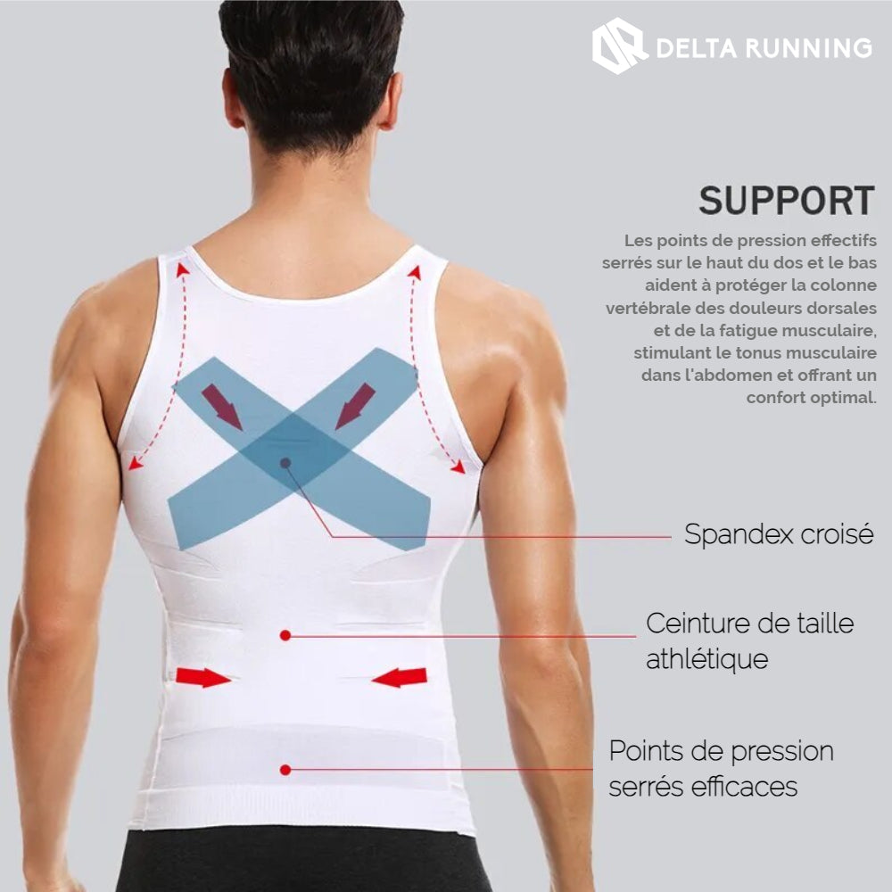 Delta Running OnTrack Correcteur de Posture Amincissant